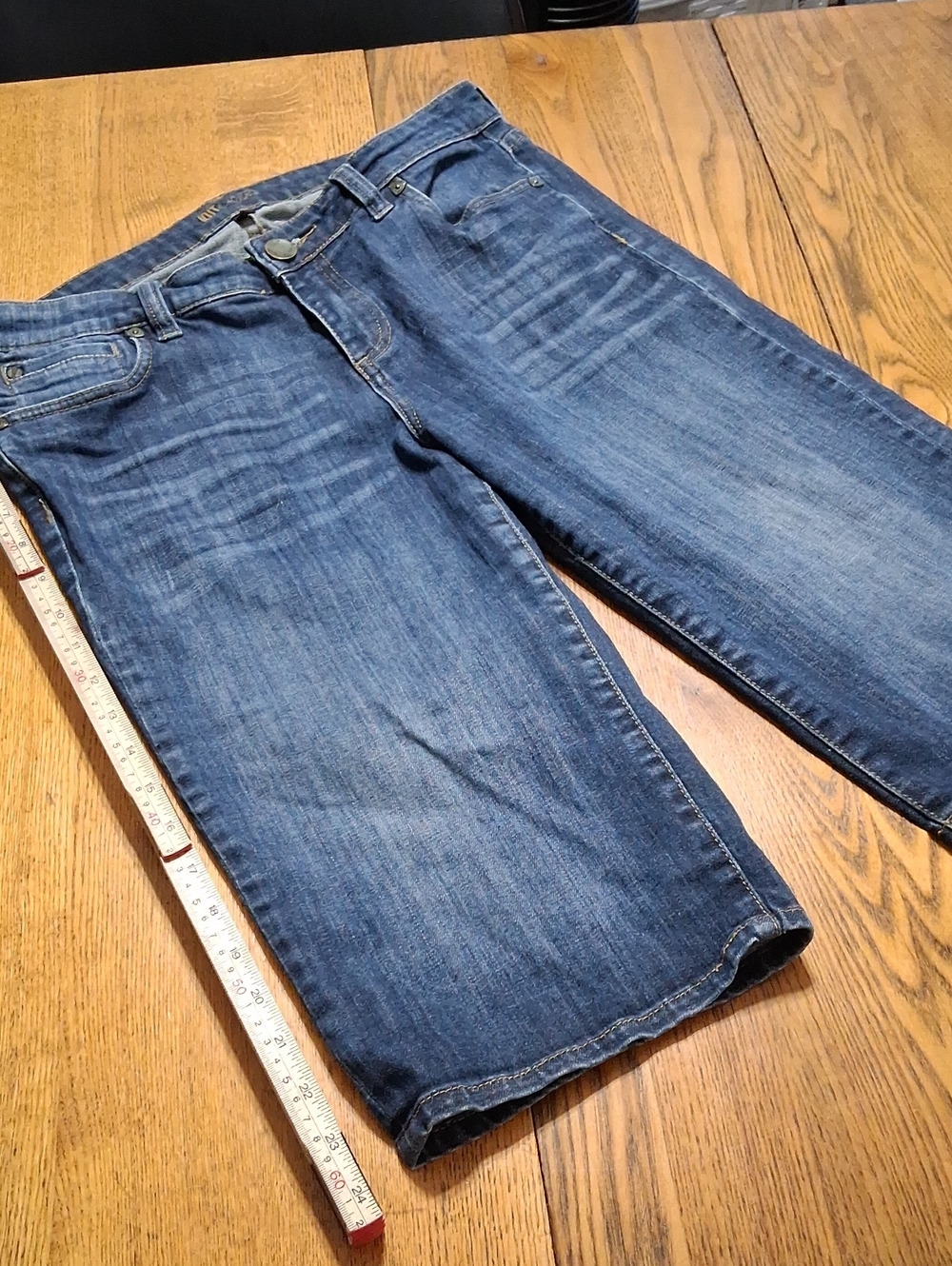 KUT FROM THE KLOTH Jean Shorts Womens 8 BLUE Denim Preowned Used
